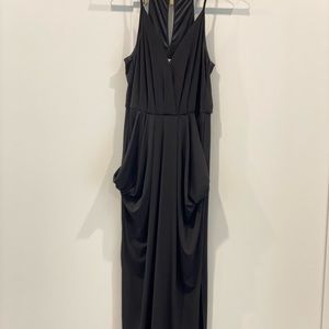BCBGENERATION black drape dress